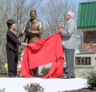 unvieling of Gov. Bert T. Combs Statue