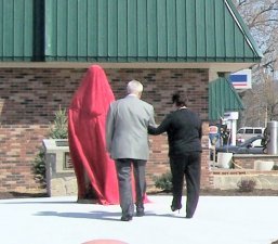 unvieling of Gov. Bert T. Combs Statue